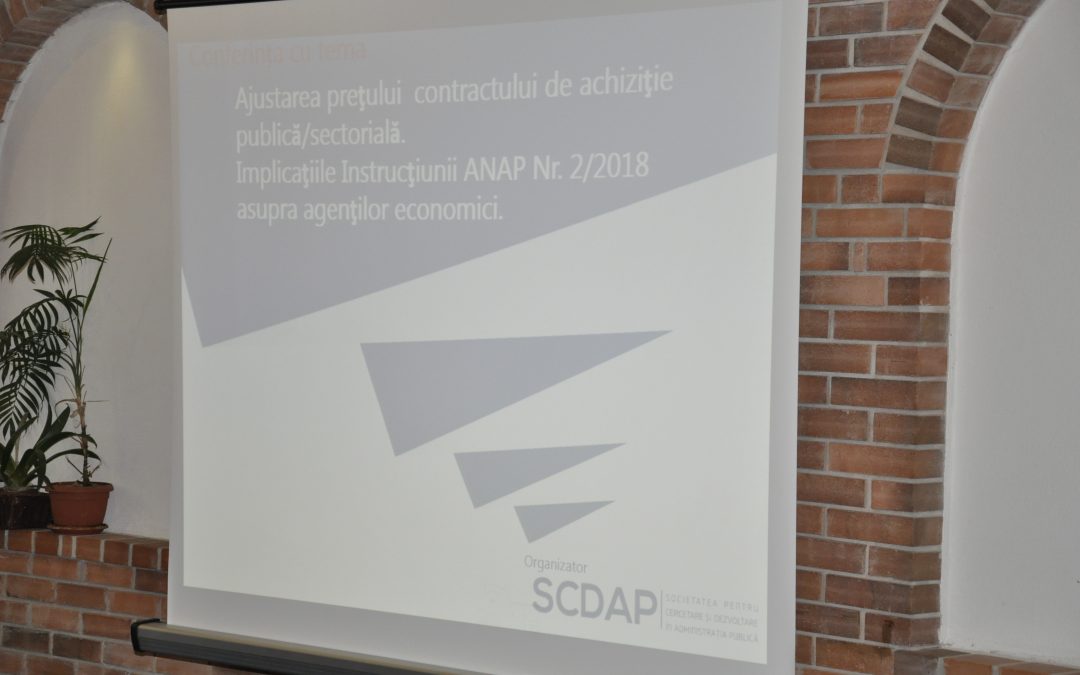 Implicațiile Instrucțiunii ANAP Nr. 2/2018 asupra agenților economici. Revizuirea și actualizarea preţului contractului de achiziţie publică/sectorială